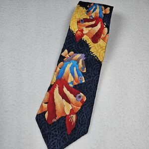 Endangered Species Dalai Lama Damsels Tropical Colorful Fish Blue Yellow Red USA